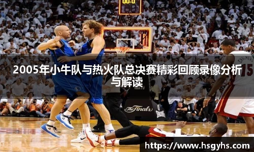 2005年小牛队与热火队总决赛精彩回顾录像分析与解读